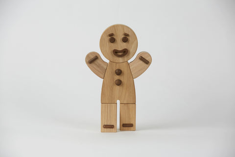 Boyhood Gingerbread Man - White Oak Small