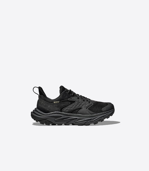 HOKA Kid's Anacapa 2 Low Goretex - Black / Black