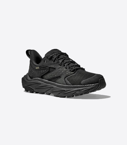 HOKA Kid's Anacapa 2 Low Goretex - Black / Black