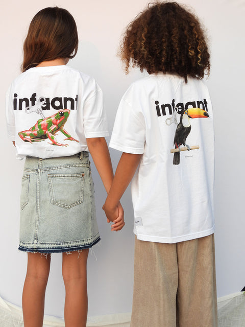 infaant - Human Behaviour Tee - Toucan Logo