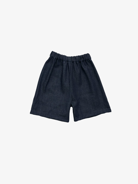 P Denim Shorts (BCI Cotton) - Indigo