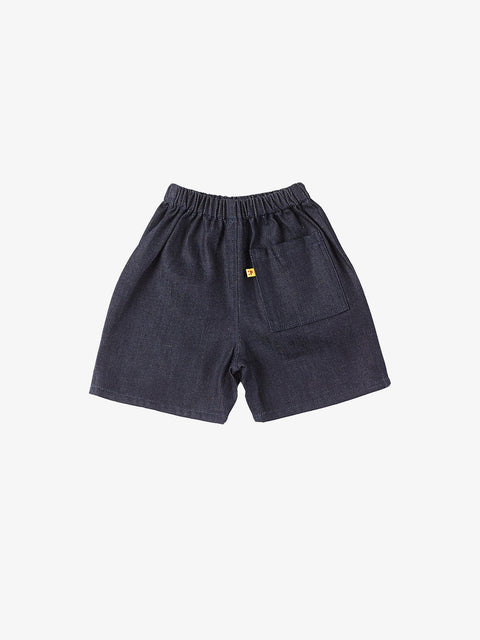 P Denim Shorts (BCI Cotton) - Indigo