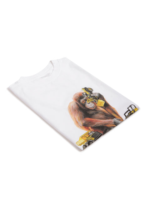 infaant - Human Behaviour Tee - Orangutan