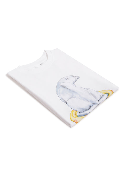 infaant - Human Behaviour Tee - Polar Bear