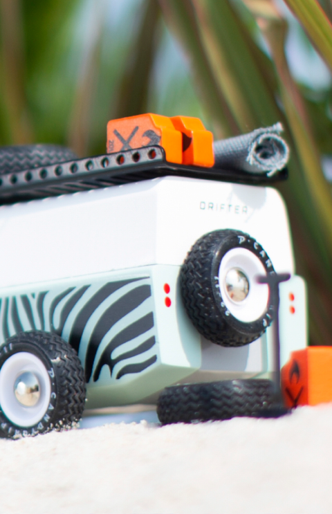 Candylab Toys - Drifter - Zebra