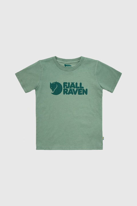 Fjallraven Kids Logo Tee - Patina Green