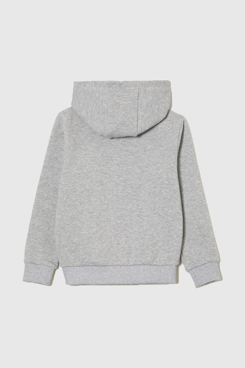 Lacoste Kangaroo Pocket Organic Hoodie - Grey