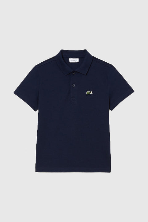 Lacoste Ultra-Dry Organic Cotton Polo - Navy