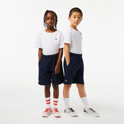 Lacoste Organic Fleece Shorts - Navy