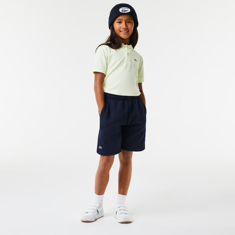 Lacoste Organic Fleece Shorts - Navy