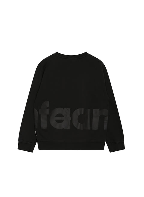 infaant Back Logo Sweat - Washed Black