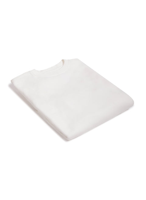 infaant Back Logo Sweat - Off White