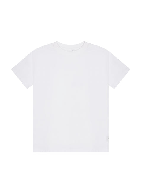 infaant Back Logo Tee - White/Washed Black