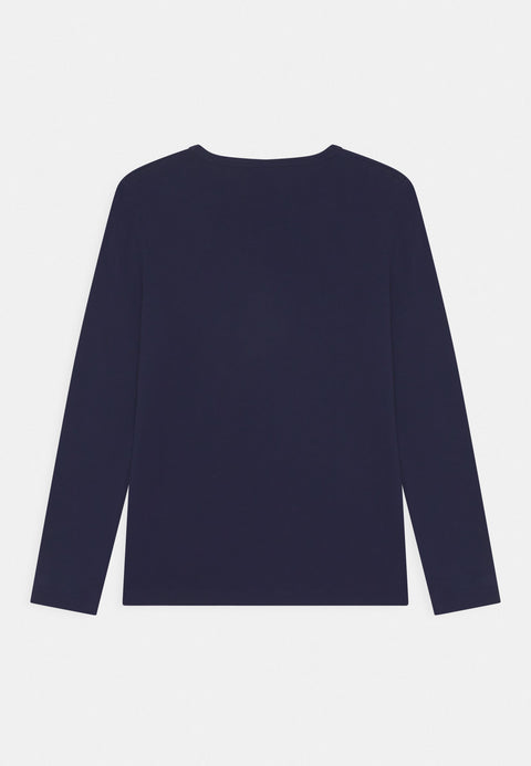 Wood Wood Kids - Kim Arch LS Tee - Navy