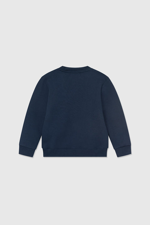 Wood Wood Kids - Rod Arch Sweatshirt - Navy