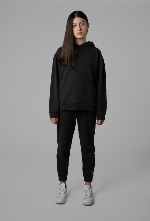 infaant Back Logo Hoodie - Washed Black