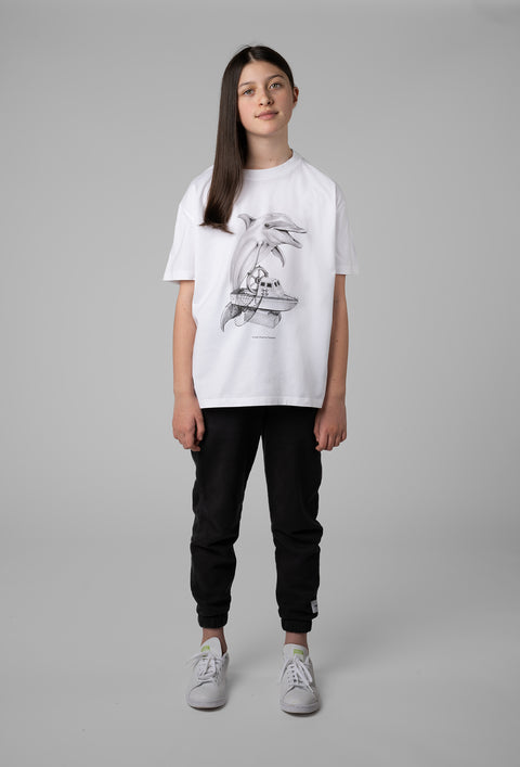 infaant - Human Behaviour Tee - Dolphin