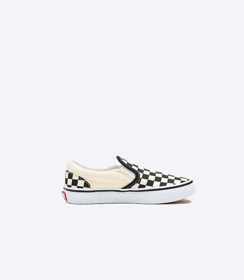 VANS Junior Classic Slip-On - Black White Checkerboard