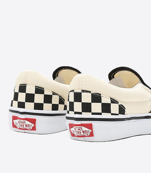 VANS Junior Classic Slip-On - Black White Checkerboard