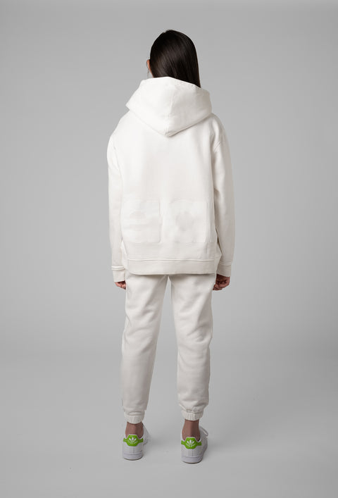 infaant Back Logo Hoodie - Off White